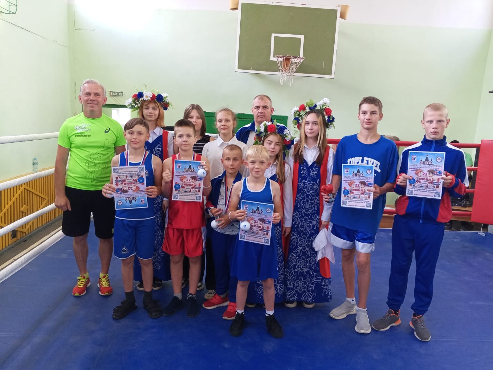 Дубровские боксёры приняли участие в матчевой встрече, посвященной Дню памяти и скорби