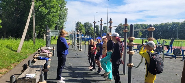 Коллектив школы и воспитанники Давыдчинской ООШ сдали нормы ГТО