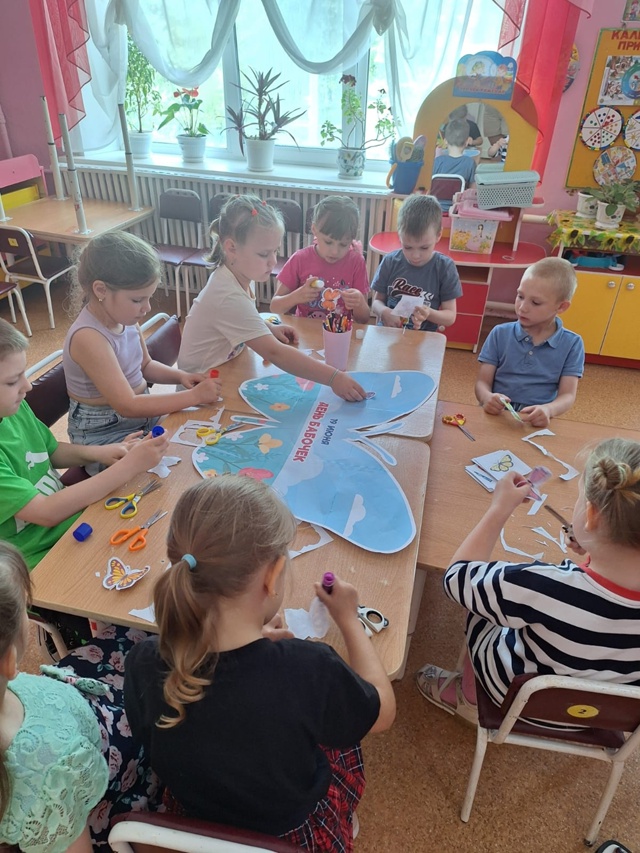 Для воспитанников Дубровской № 1 СОШ состоялось мероприятие, посвященное Дню бабочек