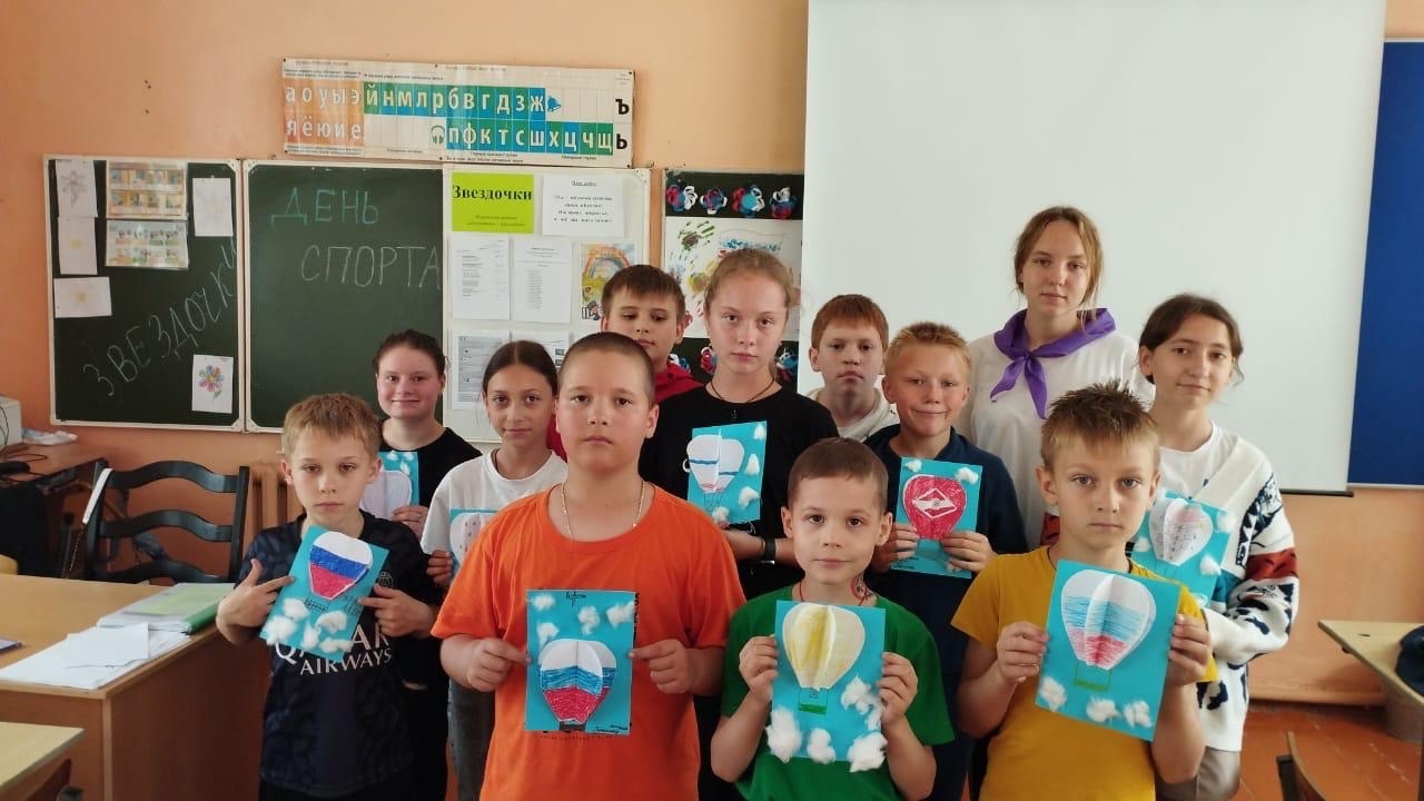 В летнем лагере  «Дружба» МБОУ Дубровская №1 СОШ состоялся конкурс рисунков «Спорт в моей жизни»