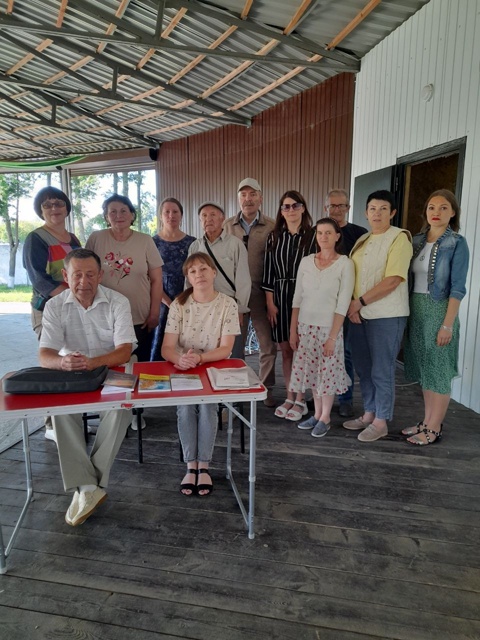 Члены Клуба для пожилых людей приняли участие в мероприятии «Над Дубровкой моей витают строки»