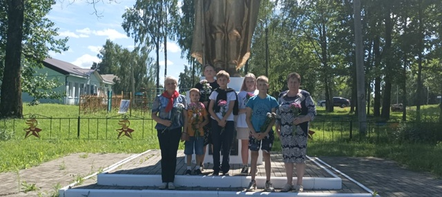 В Алешне прошла акция памяти и скорби «Тот самый первый день»