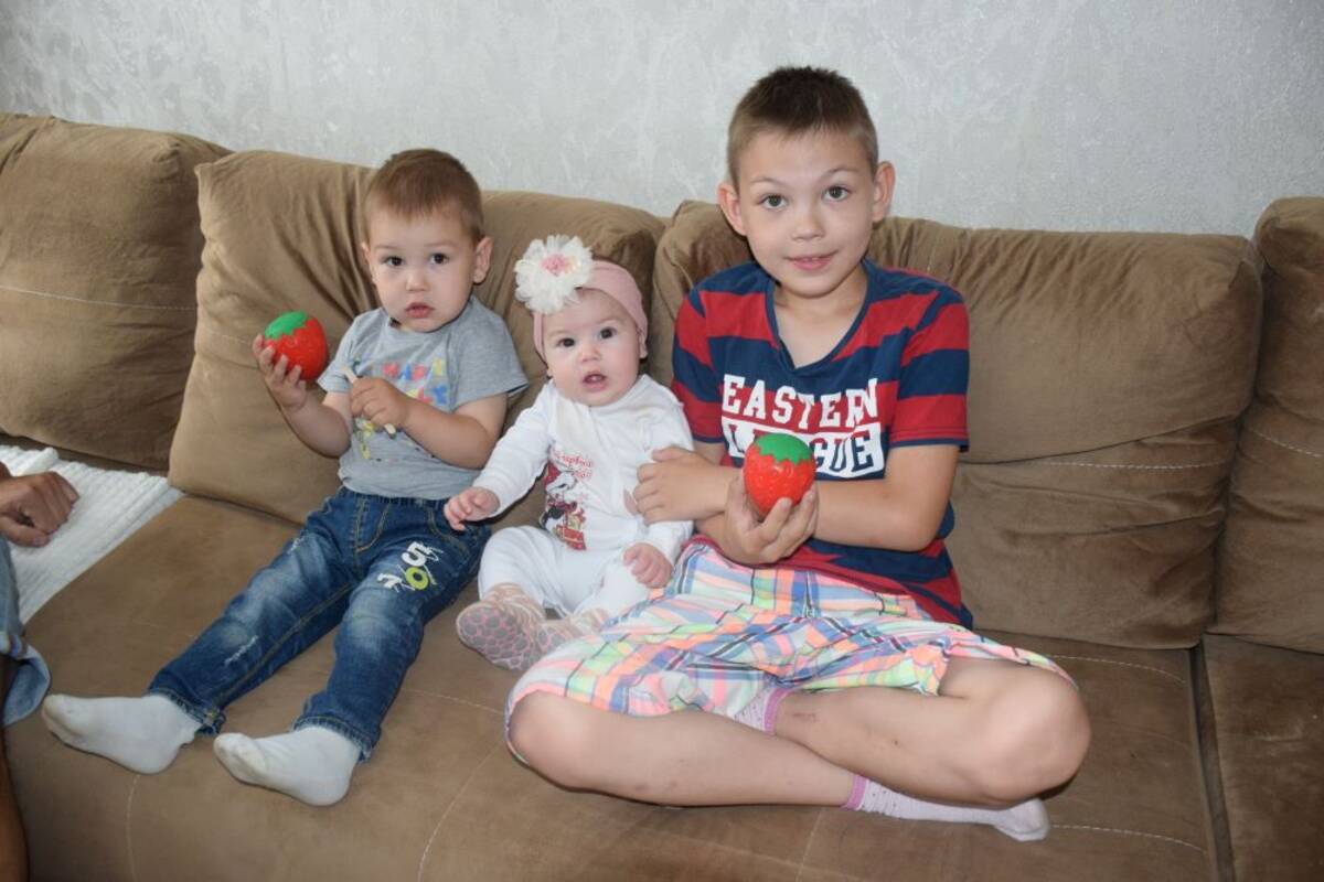 Семья Мартыненковых из Климово принимала поздравления с праздником