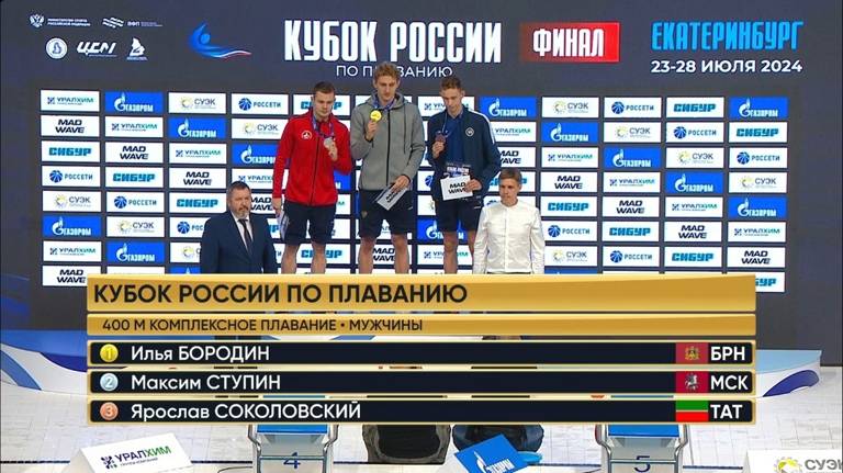 Брянский спортсмен Илья Бородин взял второе золото на кубке России