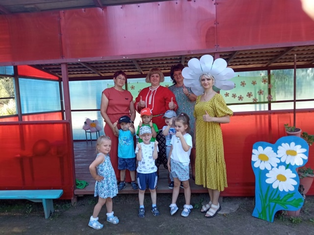 Для воспитанников детского сада в Большой Островне проведена программа «Я люблю мою семью»