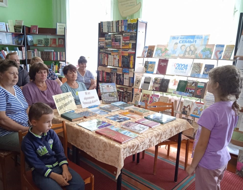 В Рябчинской библиотеке состоялся краеведческий час «Моя малая Родина — Брянщина»