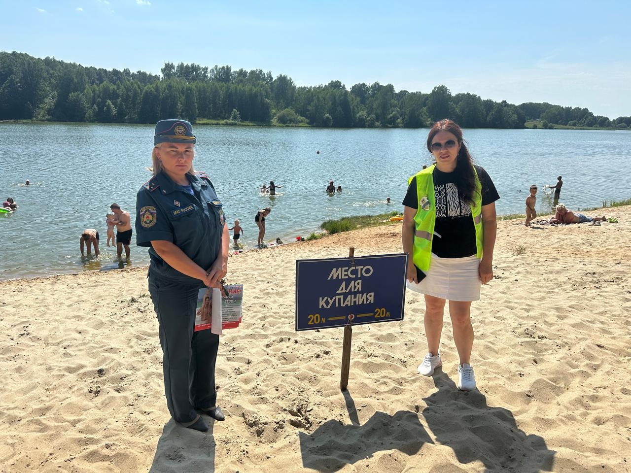 На водоемах Дубровского района проведен рейд