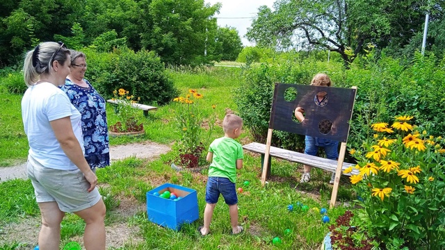 В СП «Давыдчинский СДК» состоялась игровая программа «Чемпионат весёлого мяча»