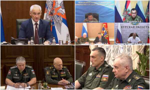 Губернатор Богомаз принял участие в заседании совета под председательством министра обороны РФ