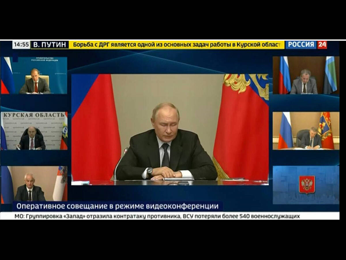 Александр Богомаз принял участие в совещании президента РФ Владимира Путина