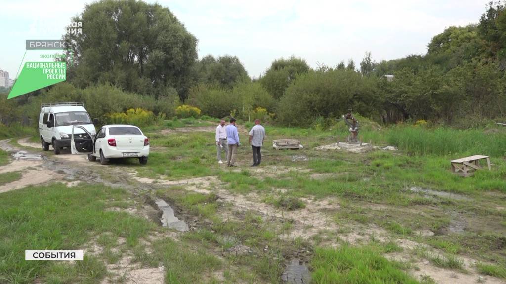 В Бежицком районе города Брянск строят новое водозаборное сооружение