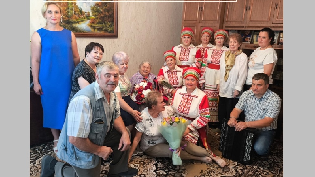 В Брянском районе ветерану ВОВ исполнился 101 год