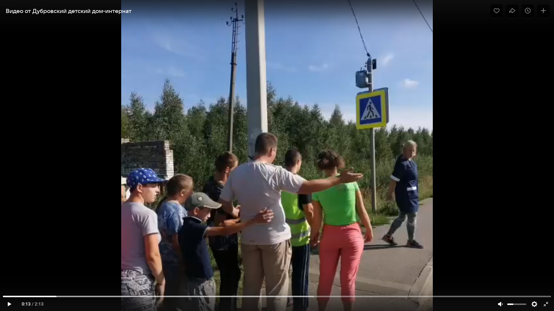 Воспитанники Дубровского детского дома-интерната совершили прогулку