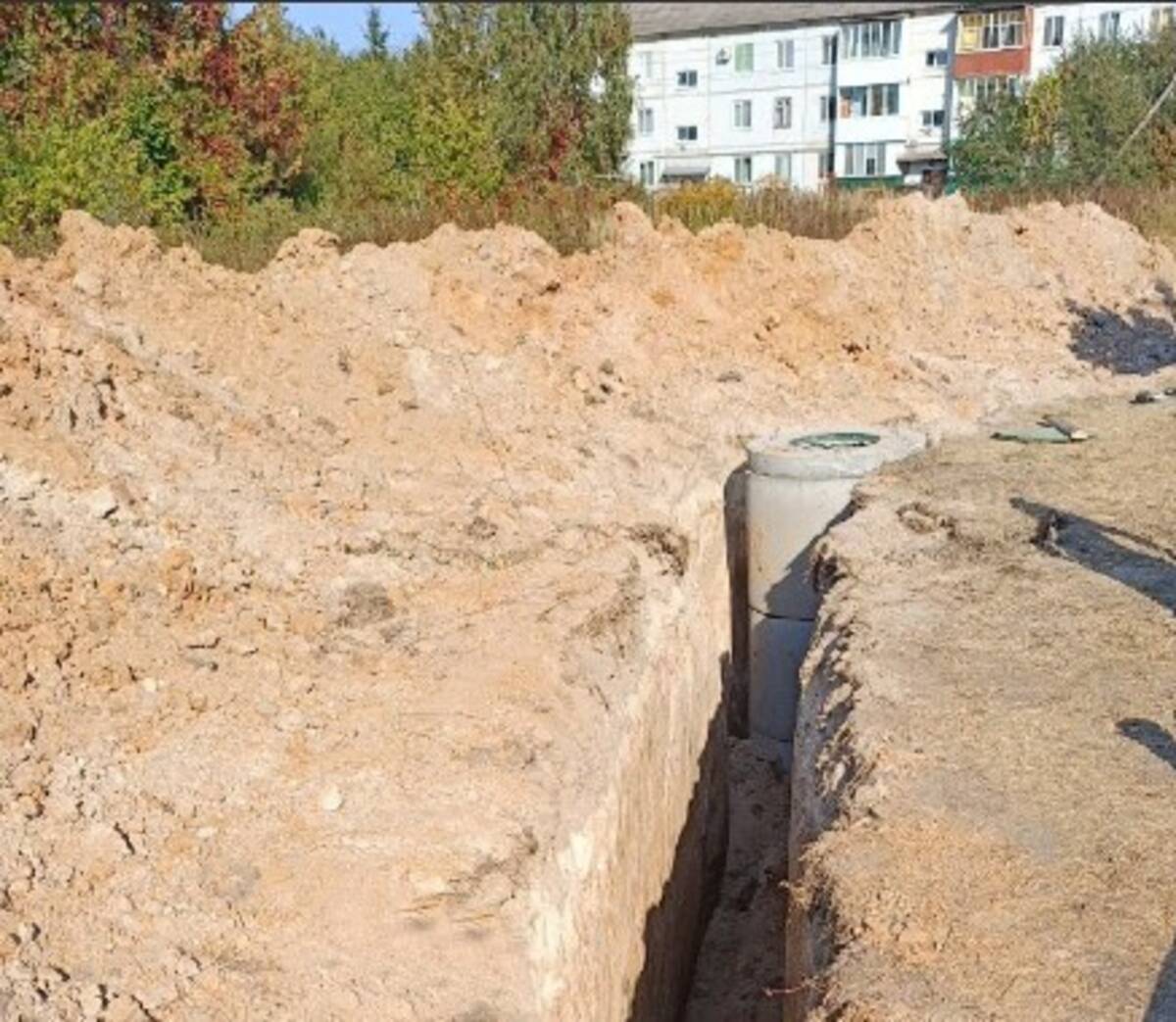 В Суземке заменили очень важные трубы