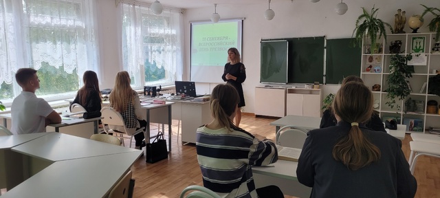 В Давыдчинской ООШ прошло мероприятие, приуроченное Всероссийскому Дню трезвости