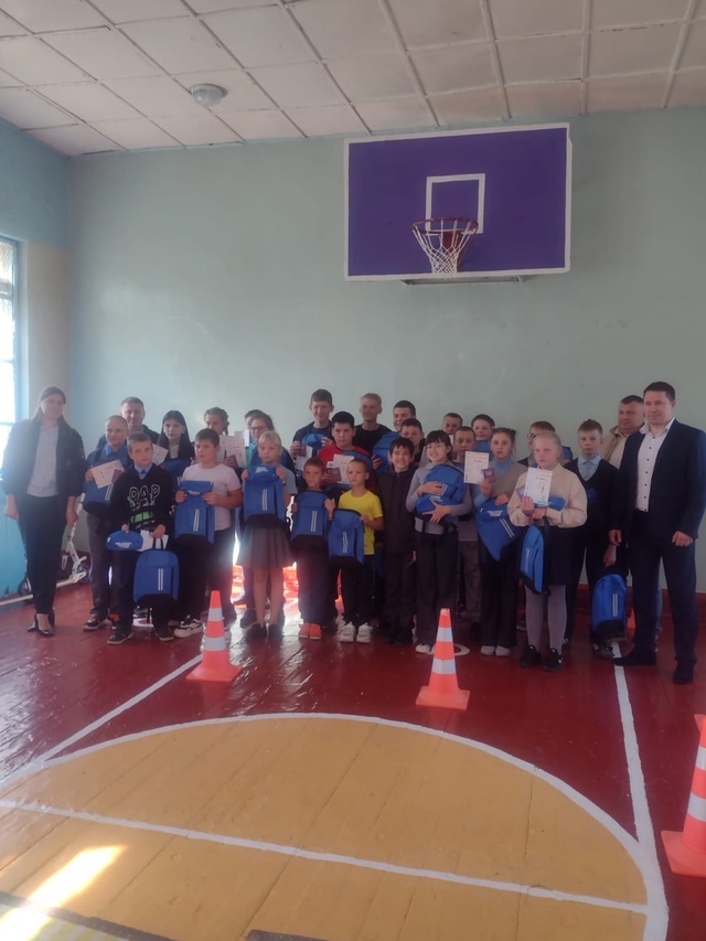 В Алешинской ООШ состоялось мероприятие «Безопасная дорога»