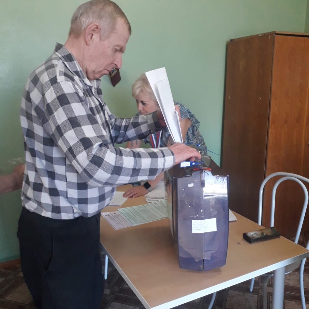 Получатели социальных услуг приняли активное участие в голосовании