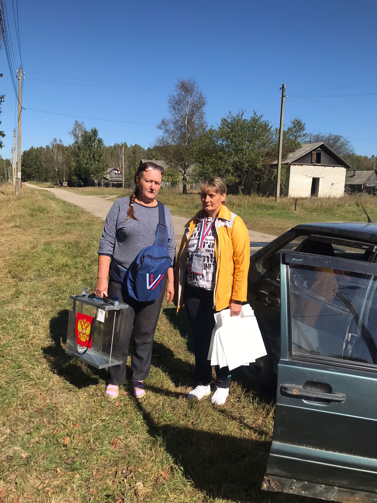В Дубровском районе проходит голосование на дому
