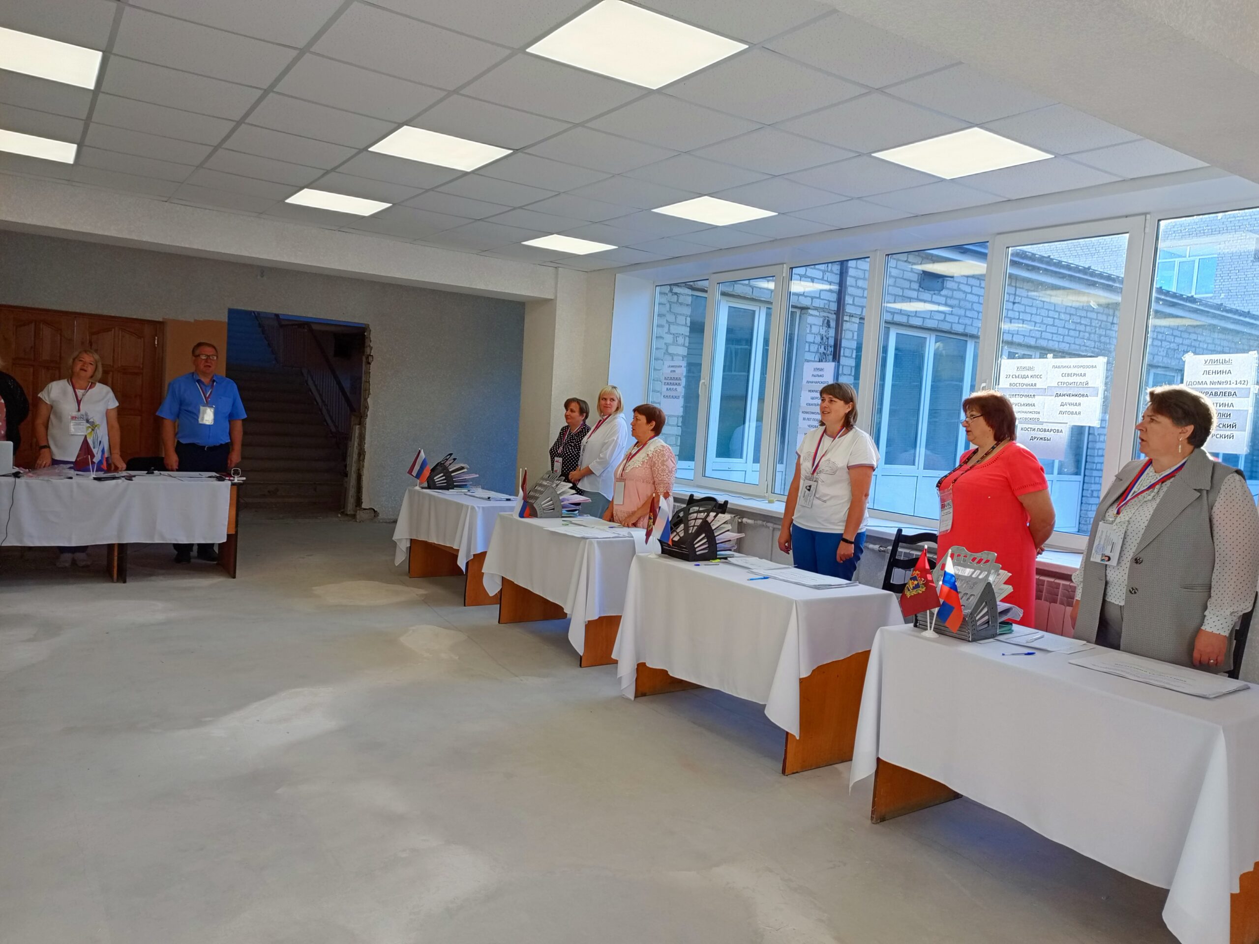 В Дубровском районе стартовал второй день голосования