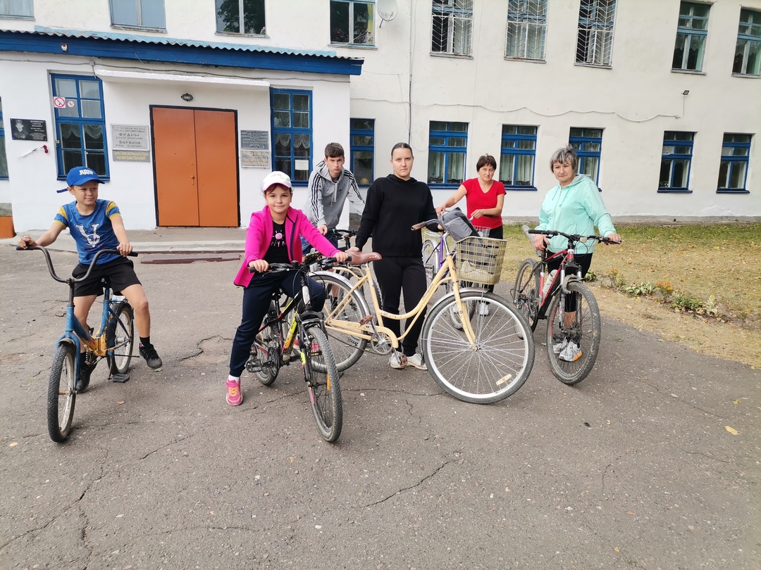 Учащиеся Рябчинской СОШ совершили велопробег по селу