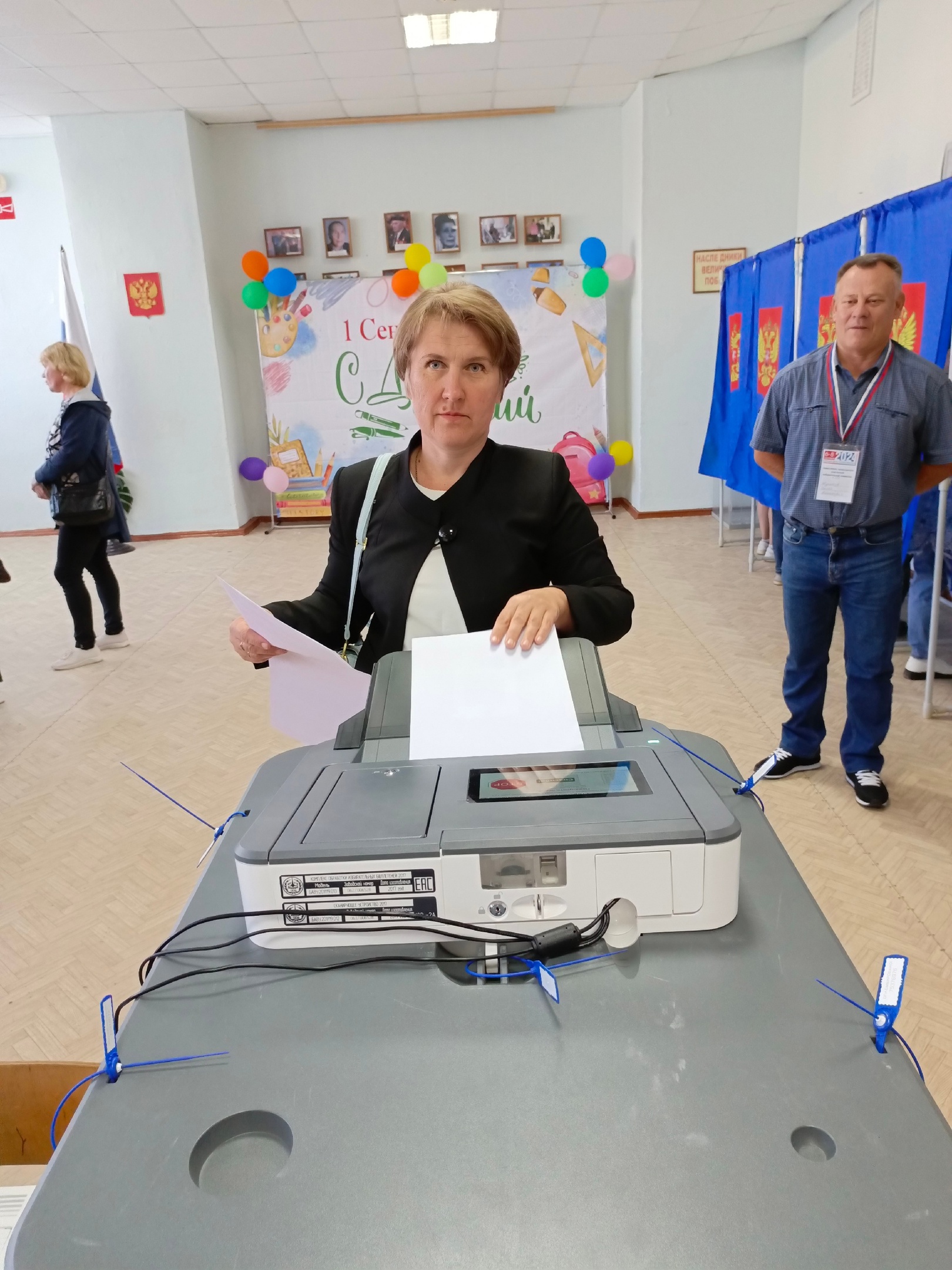 В Дубровском районе голосуют первые избиратели