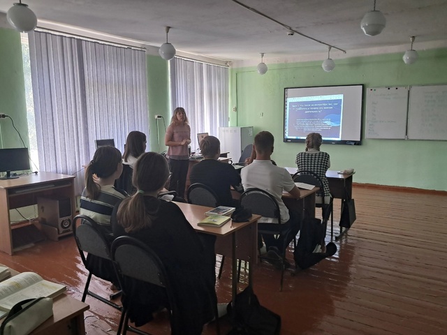 В Давыдчинской ООШ состоялся Первый Урок интерактивного курса «Дневник эковолонтёра»