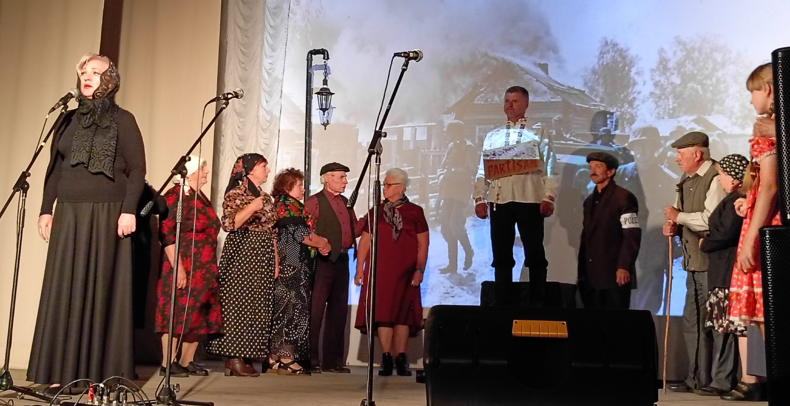 В Дубровке состоялось театрализованное представление «Верните сыновей»