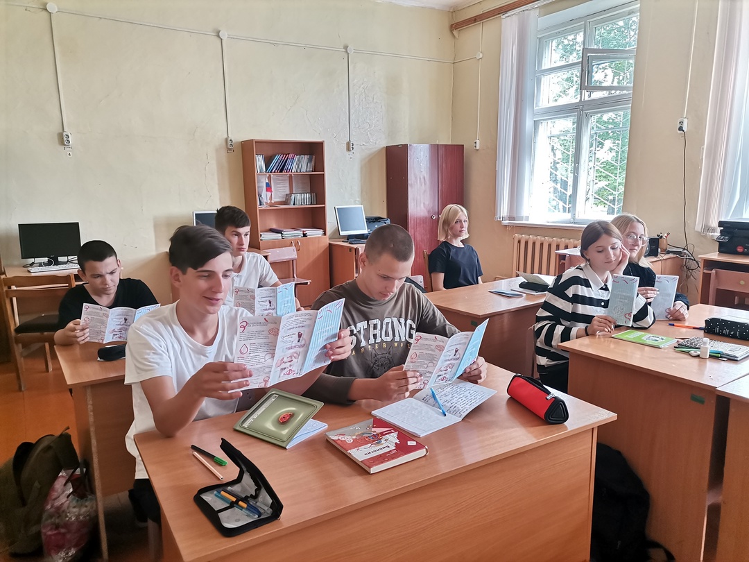 Для учащихся Рябчинской СОШ состоялась акция «Трезвость– норма жизни»