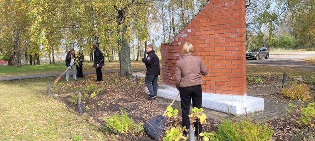 Учащиеся Давыдчинской ООШ приняли участие в акции «Осенняя неделя добра»