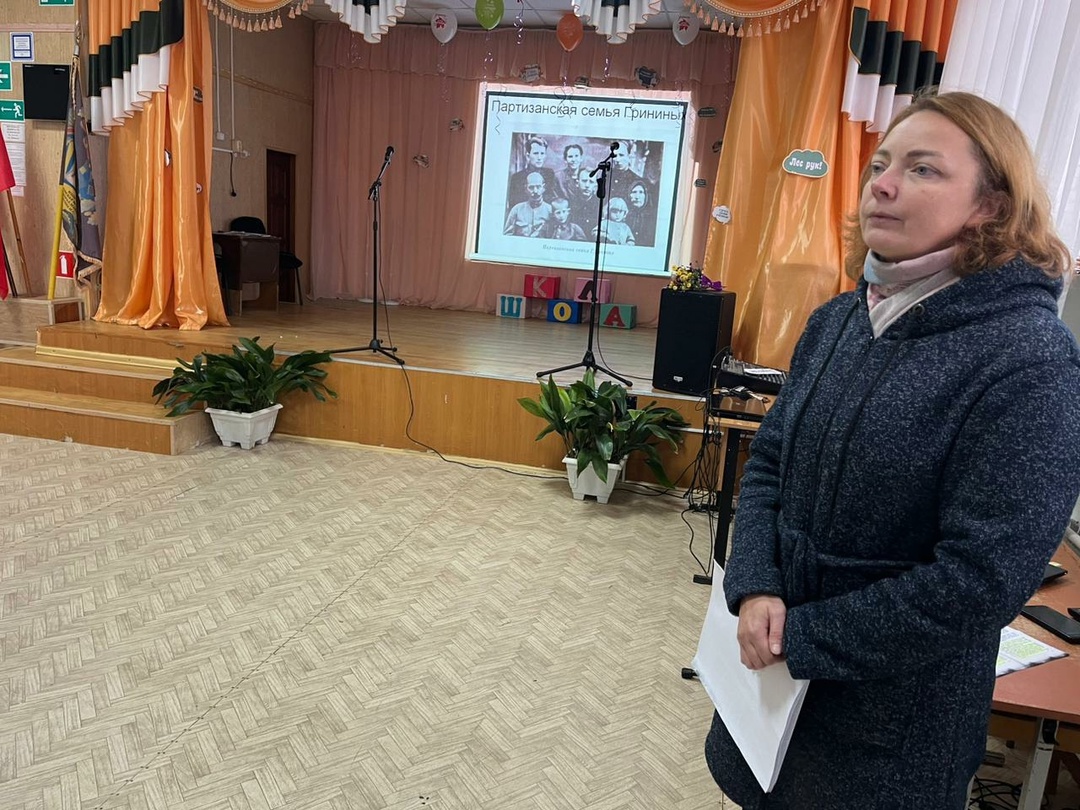 Для обучающихся МБОУ Дубровской №2 СОШ состоялся музейный урок «Война в истории семей поселка Дубровка»