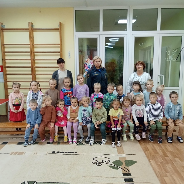 В Дубровском детском саду №4 состоялся всероссийский открытый урок «Основы безопасности жизнедеятельности»