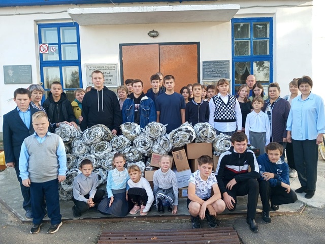 Обучающие Рябчинской СОШ приняли участие в общероссийской добровольческой акции «Осенняя неделя добра — 2024″