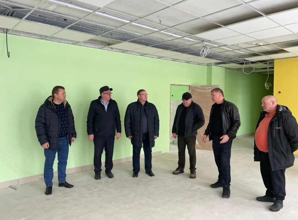 В Дубровке продолжается капитальный ремонт