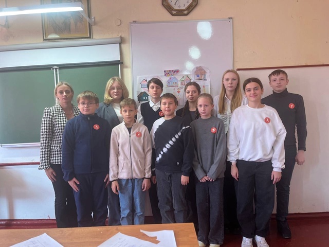 В Дубровской СОШ №2 состоялось заседание совета Первых