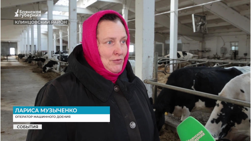 Звание «Почетный работник агропромышленного комплекса России» присвоено брянской доярке