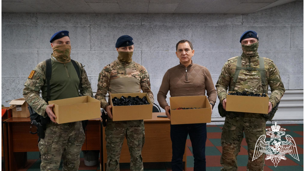 Брянские росгвардейцы получили специальные средства для выполнения боевых задач