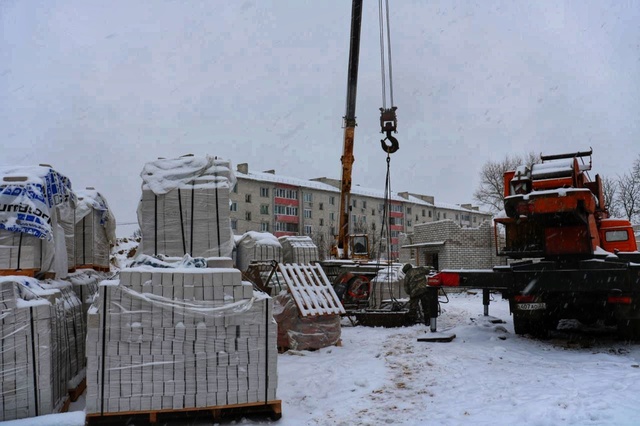 В Стародубе идет строительство дома для детей-сирот