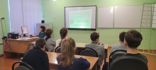 В Давыдчинской ООШ прошли классные часы «Пиротехника и последствия шалости с ней»