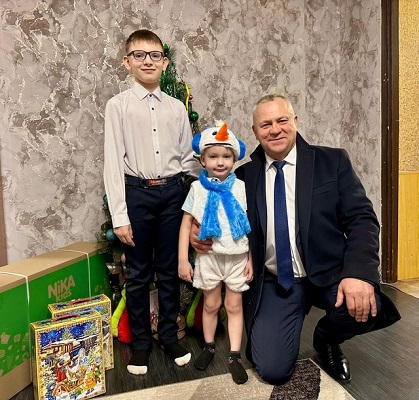 Валентин Суббот исполнил мечту трехлетнего брянца