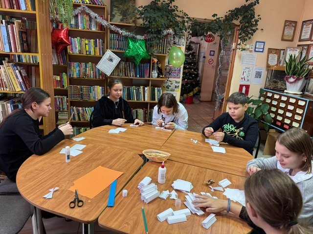 В Дубровской детской библиотеке прошло мероприятие «Перезвоны Рождества»