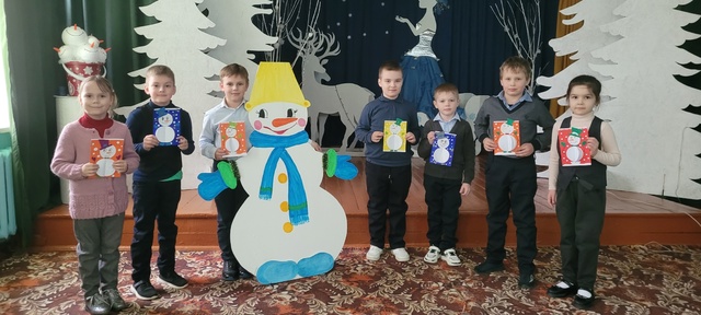 В Давыдчинской ООШ прошло мероприятие, посвящённое Дню рождения Снеговика