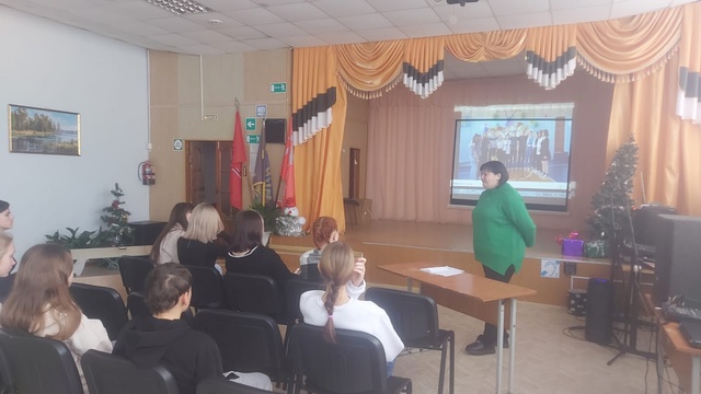 В Дубровской №1 СОШ  прошел квест «Чудеса накануне Рождества»