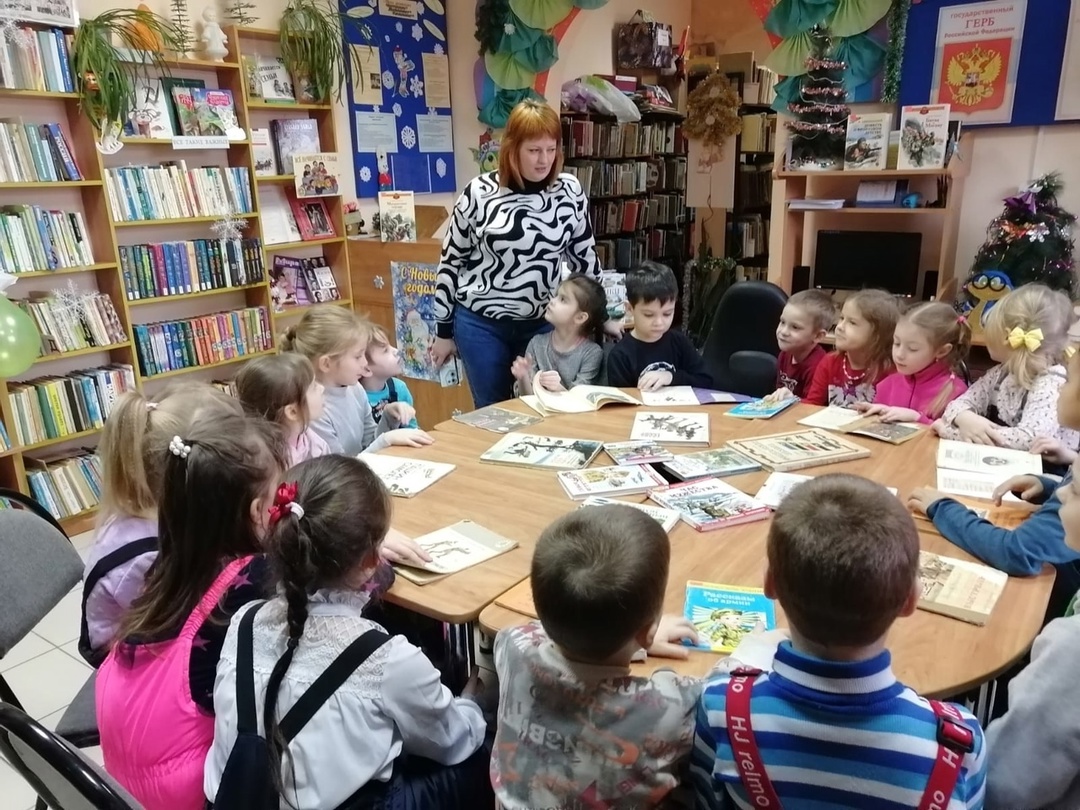 Воспитанники МБОУ Дубровская № 1 СОШ посетили библиотеку