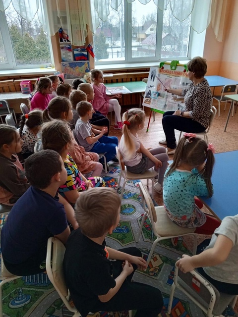 Для воспитанников Дубровского детского сада №4 состоялось мероприятие, посвященное блокаде Ленинграда