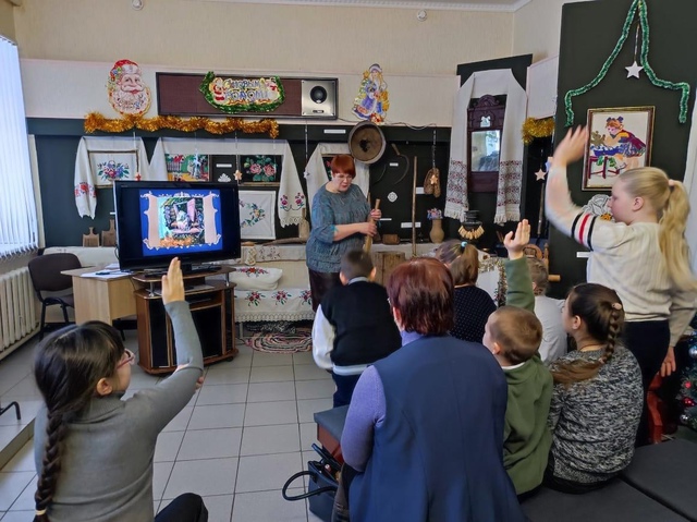 Учащиеся Алешинской ООШ бприняли участие в мероприятии «Новогоднее путешествие»