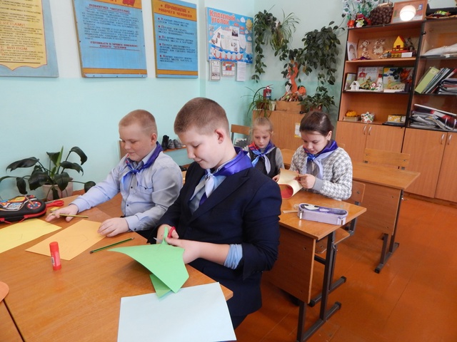 Учащиеся Рябчинской СОШ приступили к занятиям нового трека «Орленок-Доброволец»