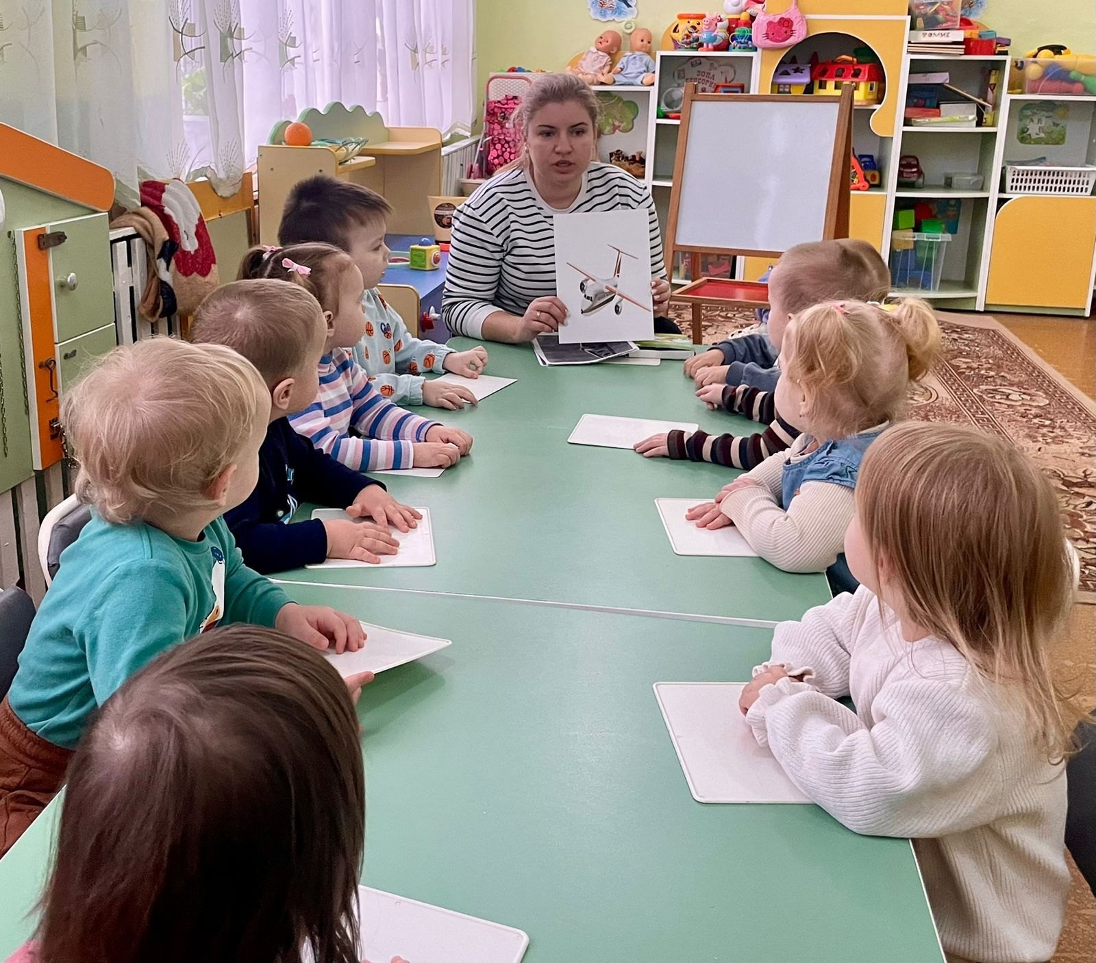 Для воспитанников Дубровской № 1 СОШ прошло занятие по лепке