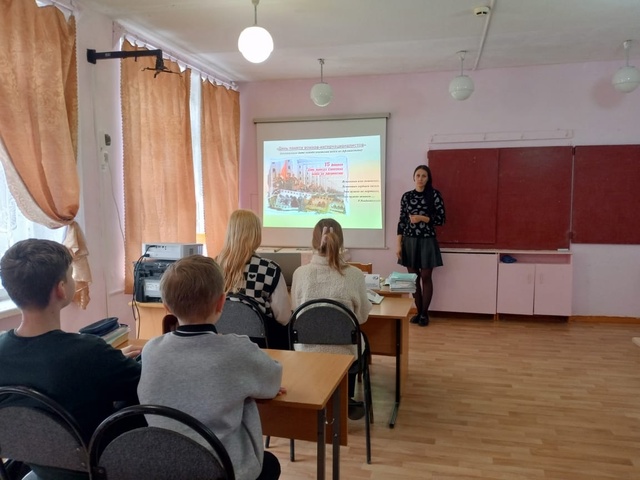 В Давыдчинской ООШ прошёл Урок Мужества «Афганистан – живая память»