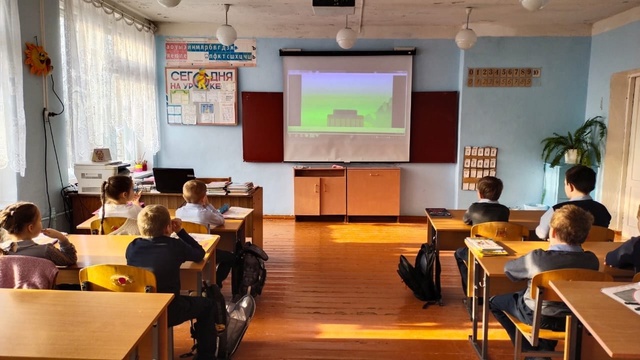 В  Давыдчинской ООШ состоялось профориентационное занятие курса «Россия — мои горизонты»