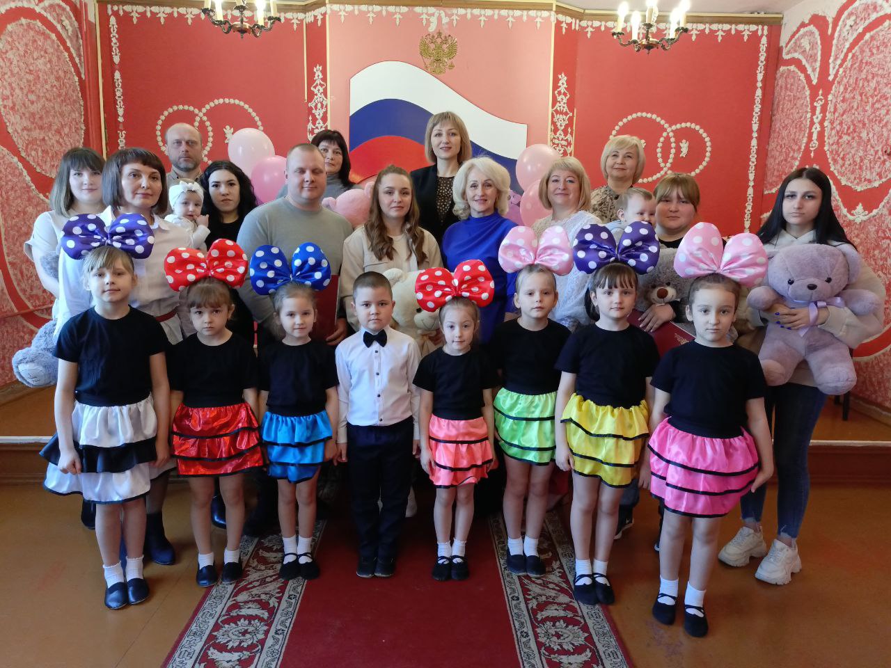 В Дубровском районе чествовали семьи, в которых родились первенцы